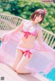 [霜月shimo] Megumi Kato 加藤恵 Swimsuit Version