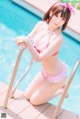 [霜月shimo] Megumi Kato 加藤恵 Swimsuit Version